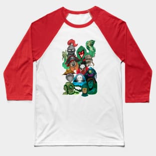 SCOOBY villians Baseball T-Shirt